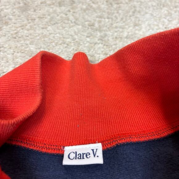 Rare Clare V. By Adam Scott Rugby Sweatshirt Men's Medium Severance - Picture 5 of 11